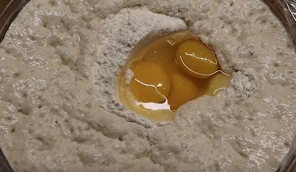 опара яйцо тесто для пасхи