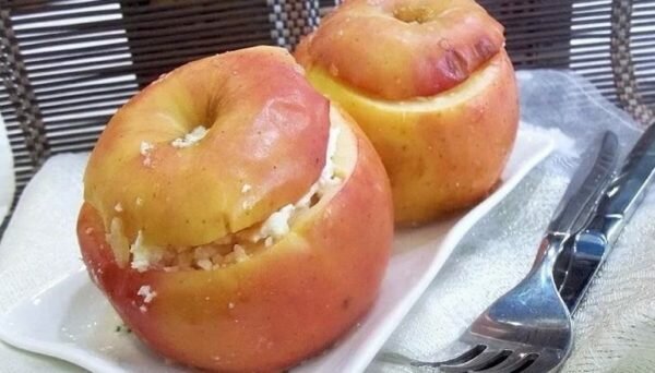 Яблоки с творогом: рецепты блюд